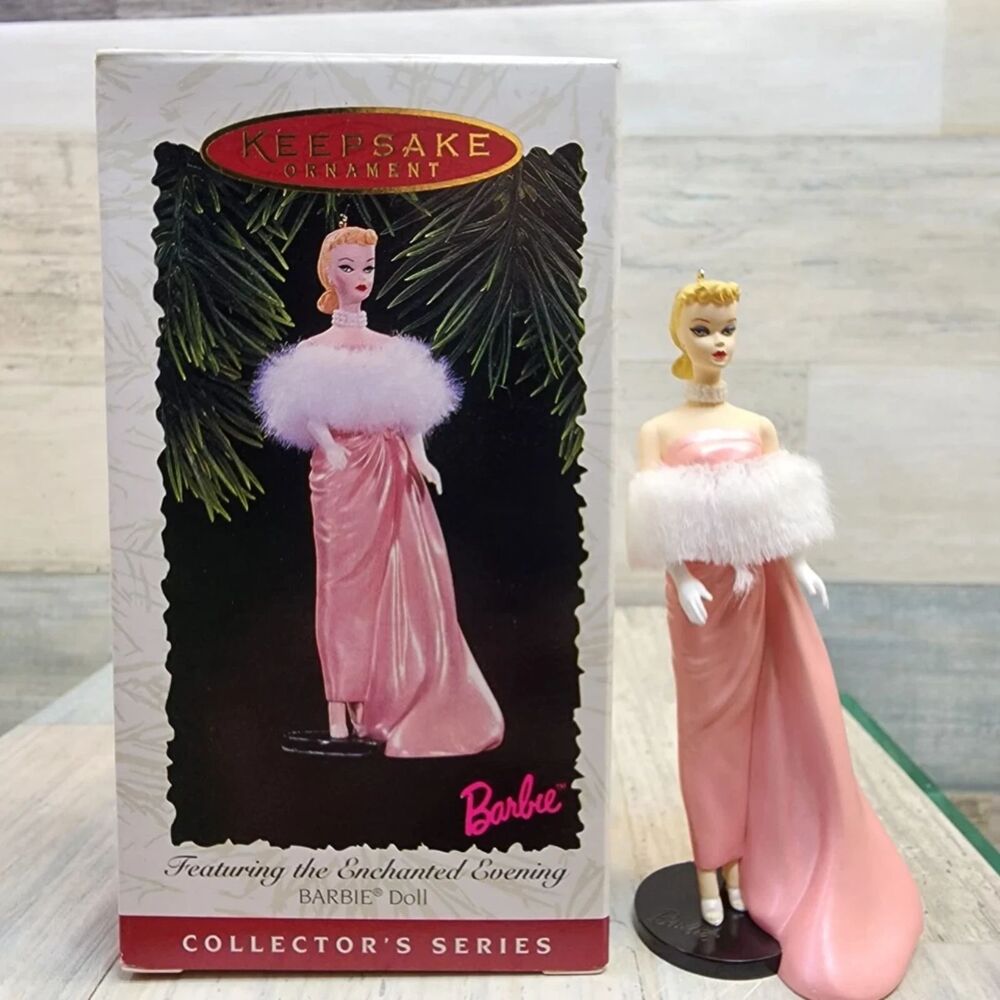 Hallmark Keepsake Ornament Featuring The Enchanted Evening Barbie Doll 1996